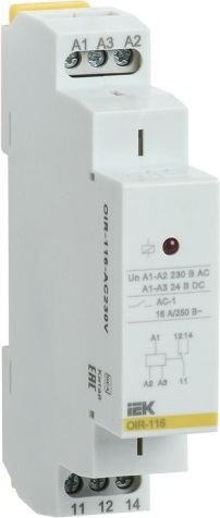

Реле промежуточное IEK OIR-116-AC230V