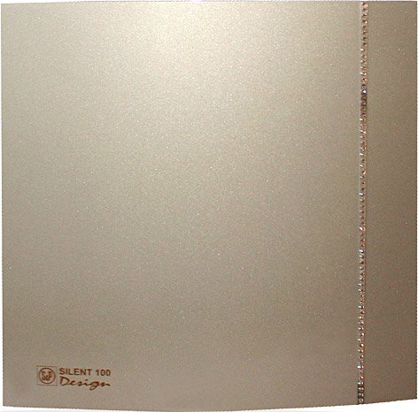 

Осевой вентилятор Soler&Palau Silent-100 CZ Champagne Design Swarovski [5210622500]