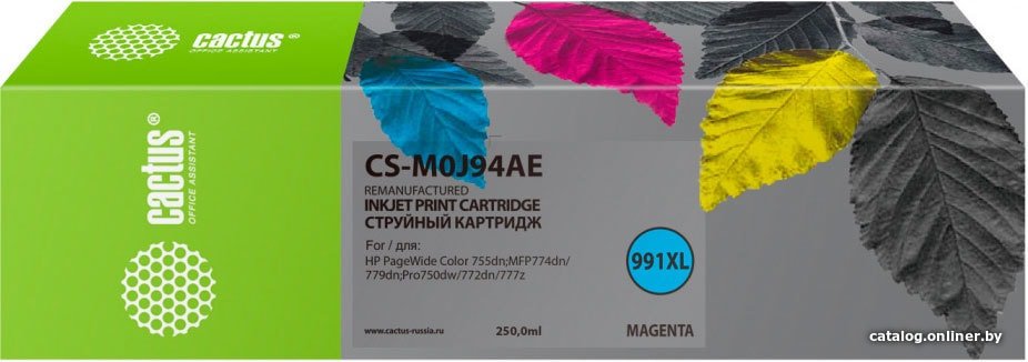 Картридж CACTUS CS-M0J94AE (аналог HP 991X)
