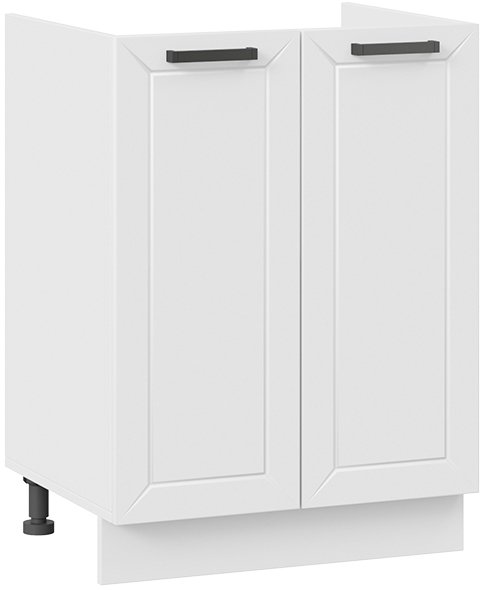 

Шкаф напольный Трия Лорас 1Н6М (белый/холст белый)