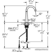 Кран Grohe Zedra 30026DC2 (суперсталь)