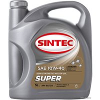 Моторное масло Sintec Super SAE 10W-40 API SG/CD 5л