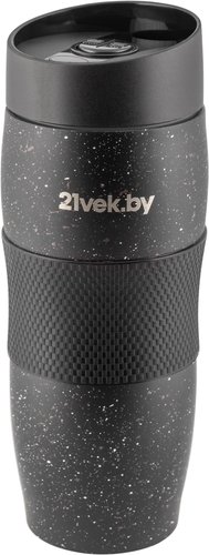 Термокружка 21vek Dot Paint (черный)