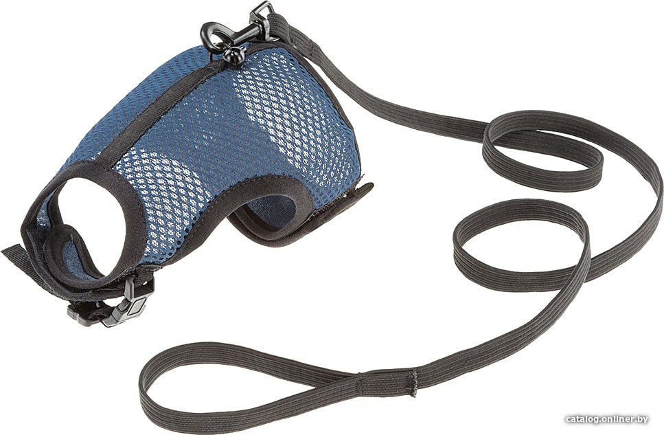 Шлея с поводком Ferplast Jogging L 75590099 (синий)