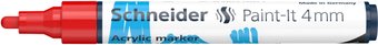 Маркер художественный Schneider Paint-It 320 120202 (красный)