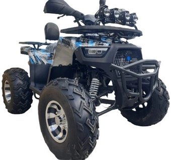Квадроцикл Hammer XD LUX 250 (черный/синий)