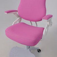 Детское ортопедическое кресло AksHome Swan (фуксия)