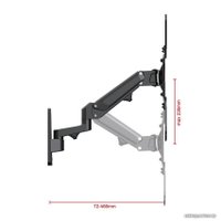 Кронштейн для телевизора UniTeki FMG500 (черный)