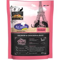 Сухой корм для кошек Bon Appetit Cat Adult Gourmand (с лососем и курицей) 400 г