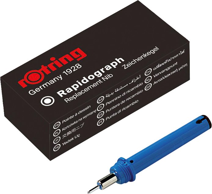 

Пишущий элемент для рапидографа Rotring S0219740 (0.7 мм)