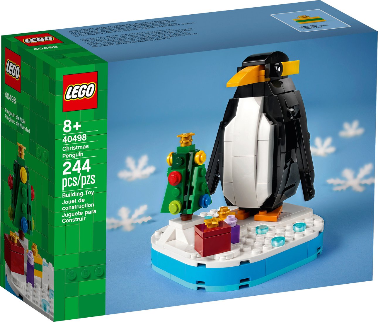 

Конструктор LEGO Seasonal 40498 Рождественский пингвин