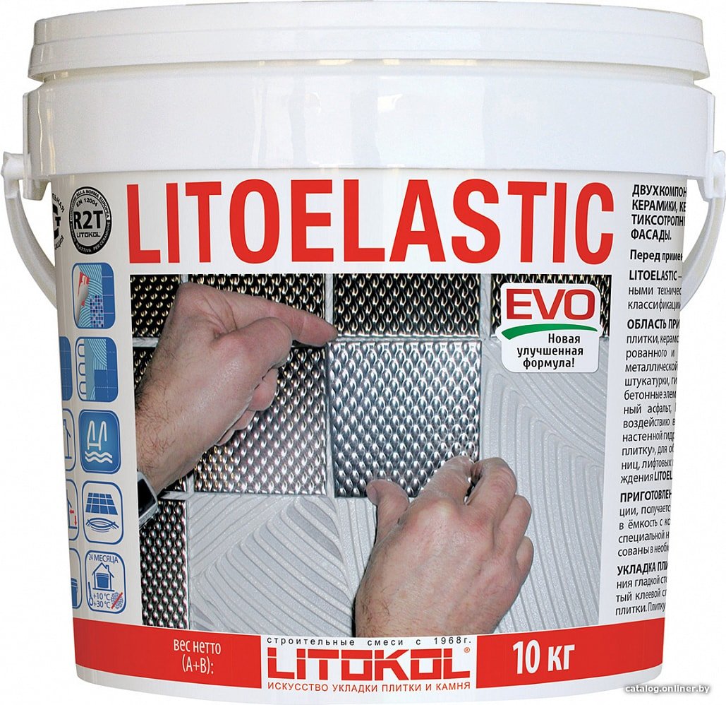 Клей для плитки Litokol Litoelastic Evo (10 кг)