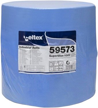 Бумажные полотенца Celtex Бумага 3-х слойная, синяя 36х36