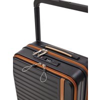 Чемодан-спиннер L'Case Milan-S 42 л (черный)