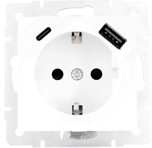 

Розетка USB Lezard Vesna 742-0288-181TC