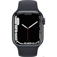 Умные часы Apple Watch Series 7 41 мм (полуночный/полуночный спортивный)