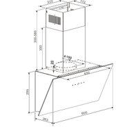 Кухонная вытяжка Weissgauff Zibal 60 BL Sensor Matt Edition