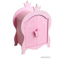 Шкаф для кукол Leader Toys Shining Crown 71020 (розовое облако)
