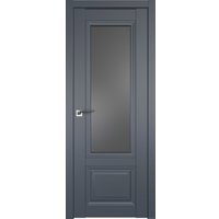 Межкомнатная дверь ProfilDoors 2.103U L 60x200 (антрацит, стекло графит) в Солигорске