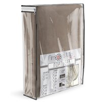 Штора Amore Mio Бархат T66-58 200x270 20839 (бежевый)