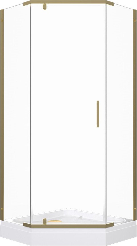 

Душевой уголок Triton Дека Голд 100х100 (с поддоном)