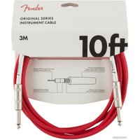 Гитарный кабель Fender Original 10' INST Cable FRD 6.3 Jack - 6.3 Jack (3 м, красный)