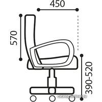 Офисное кресло Brabix Prestige Ergo MG-311 (ткань, красный)