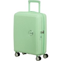 Чемодан-спиннер American Tourister SoundBox Pastel Green 55 см
