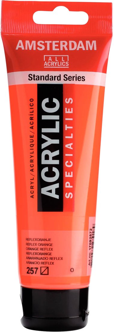 Акриловая краска Amsterdam 17092572 (флуоресцентный оранжевый)