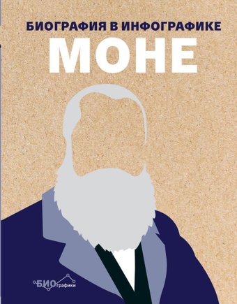 Книга издательства Бомбора. Моне. Биография в инфографике, твердая обложка (Уайлс Ричард)