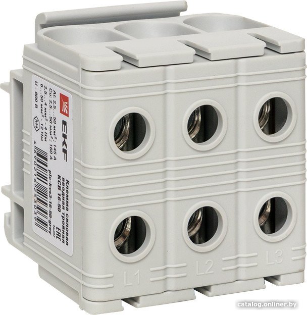 Клемма EKF PROxima PLC-KVS3-16-50-Grey