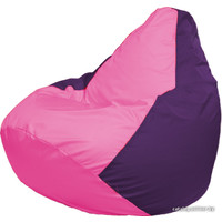 Кресло-мешок Flagman Груша Г2.1-191 (розовый/фиолетовый)