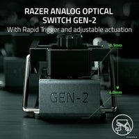 Клавиатура Razer Huntsman V3 Pro TKL (черный, нет кириллицы)