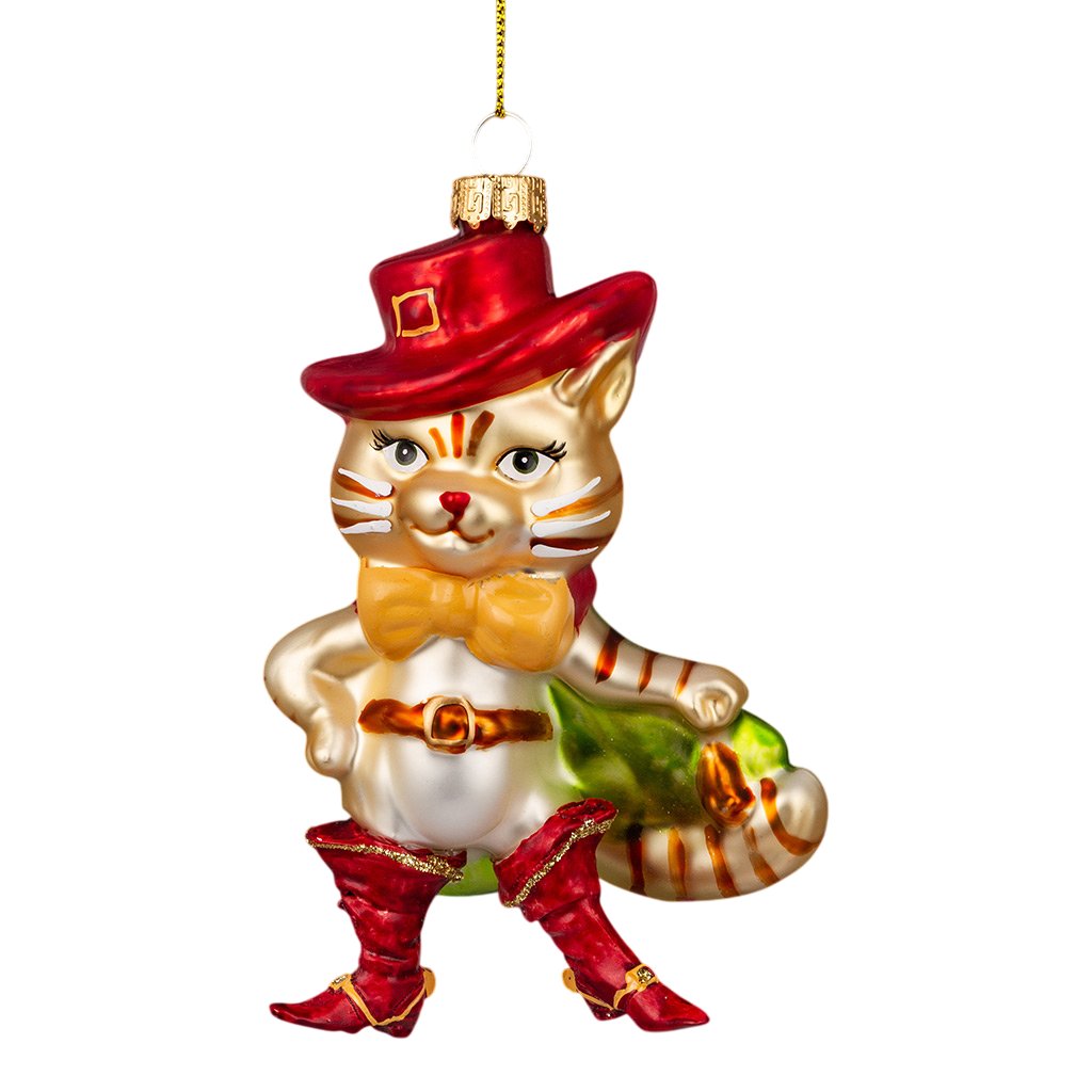 

Елочная игрушка Erich Krause Decor. Кот в сапогах 62500