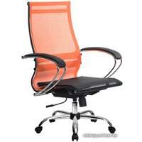 Офисное кресло Metta SK-2-BK Комплект 9, Ch ов/сечен (пластиковые ролики, оранжевый)