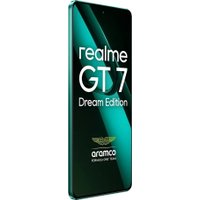Телефон Realme GT7 Dream Edition RMX5061 16GB/512GB международная версия (Aston Martin зеленый)