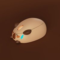 Мышь Akko Capybara (коричневый)