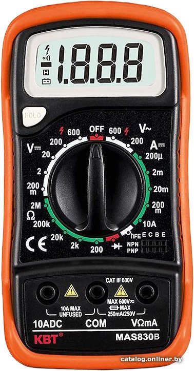 Мультиметр КВТ MAS830B