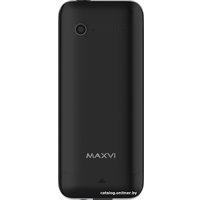 Кнопочный телефон Maxvi P2 (черный)