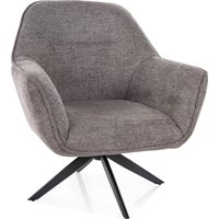 Интерьерное кресло Signal Galia Brego (серый/черный)