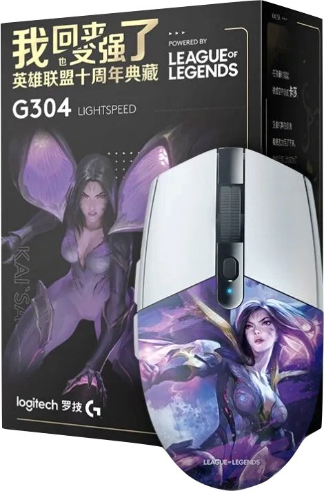 

Мышь Logitech G304 Lightspeed Kaisa League of Legends Edition