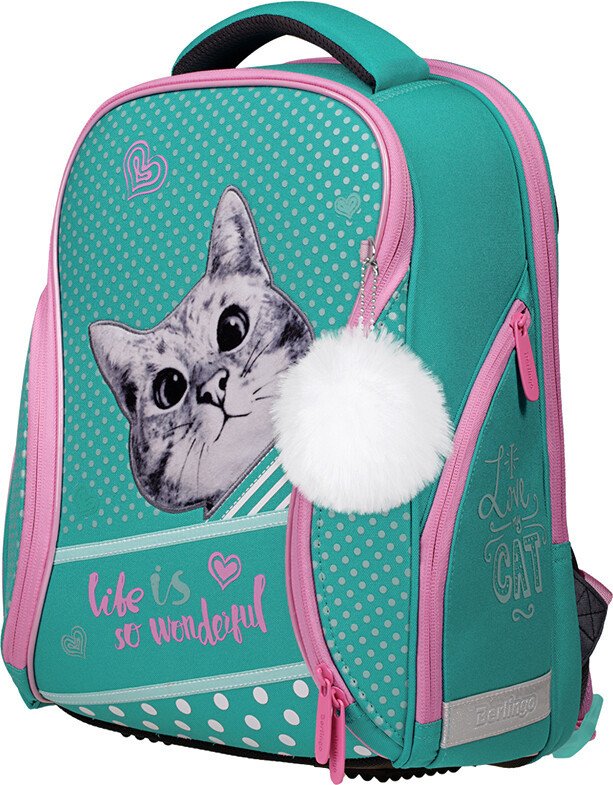 

Школьный рюкзак Berlingo Nova Curious Cat RU06205