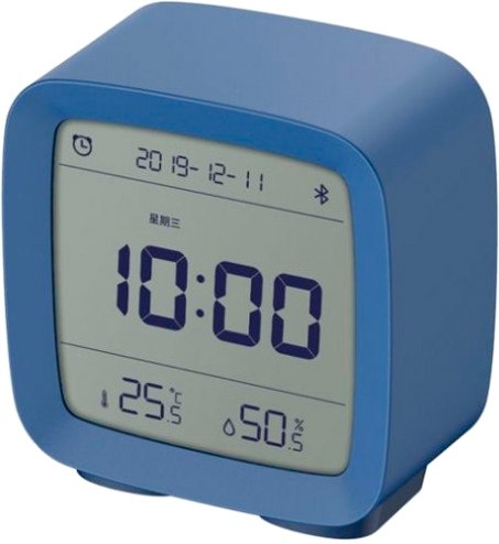 

Термогигрометр Cleargrass Bluetooth Thermometer Alarm Clock Blue CGD1