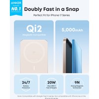 Внешний аккумулятор Anker Nano A1665 5000mAh (песочный)