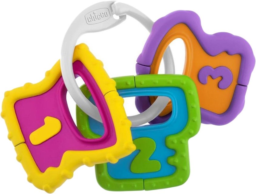 

Погремушка с прорезывателем Chicco Baby Senses Easy grasp keys 00005953000000