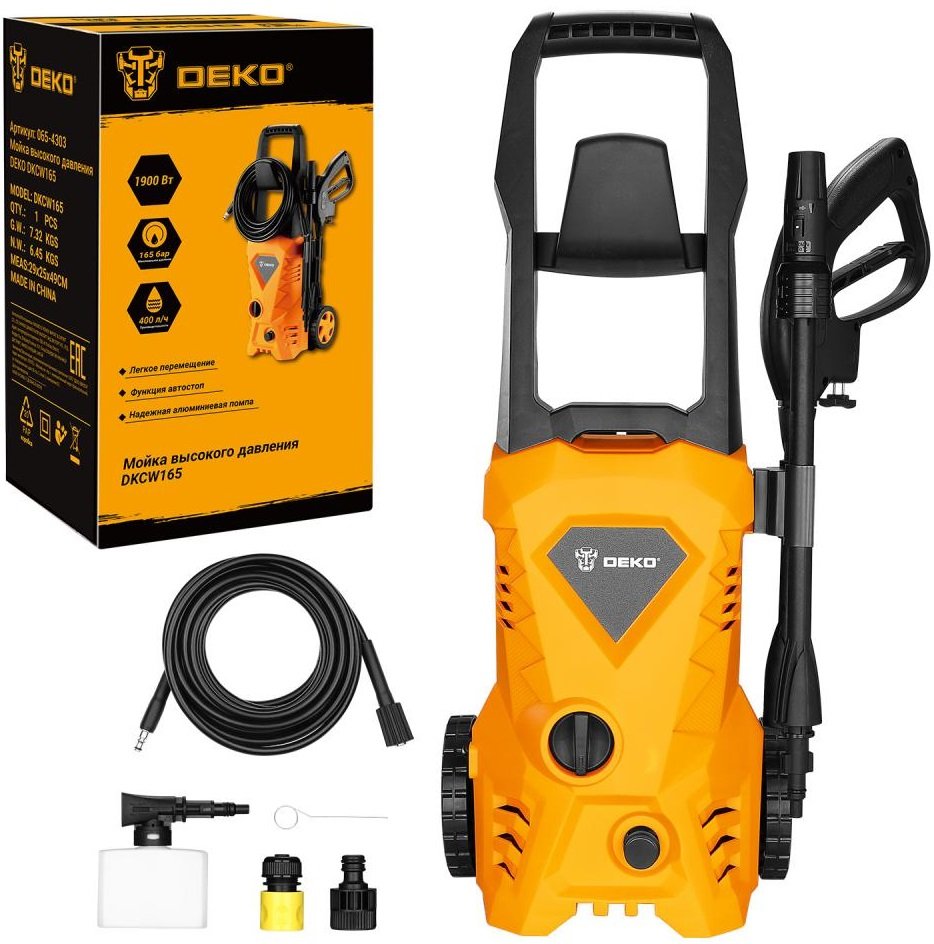 

Мойка высокого давления Deko DKCW165 065-4303