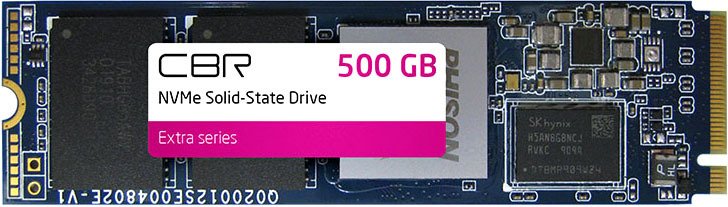 

SSD CBR Extra 500GB SSD-500GB-M.2-EX22