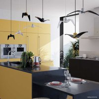 Подвесная люстра Odeon Light Birds 4904/1B