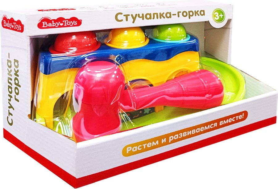 

Развивающая игра Baby Toys Стучалка-горка 70008