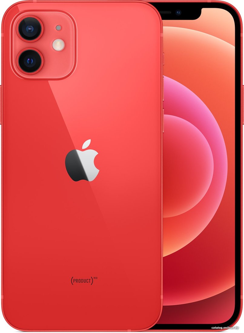 Телефон Apple iPhone 12 Dual SIM 256GB (PRODUCT)RED